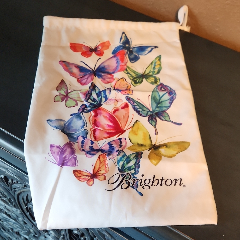 Brighton Butterfly Drawstring Dust Bag